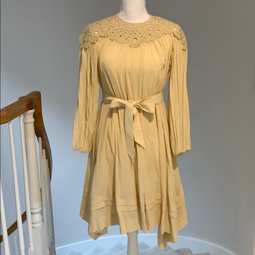 Nwt Isabel Marant Etoile gauze crochet dress